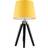 MiniSun Tripod Mustard Table Lamp 56cm