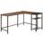 Homcom L-shape Workstation Writing Desk 120x150cm