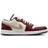 Nike Air Jordan 1 Low SE W - Sail/Dark Team Red/Dark Smoke Grey/Metallic Gold Grain