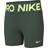 Nike Kid's Pro Dri-FIT Shorts - Fir/Barely Volt