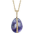 Faberge John Pendant - Gold/Blue/Diamond