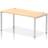 Impulse Single Row Maple Writing Desk 80x160cm