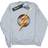 DC Comics Boy's Justice League Movie Flash Emblem Sweatshirt - Sports Grey