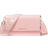 Michael Kors Jet Set Large Leather Crossbody Bag - Powder Blush