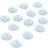 Hemline Baby Blue Basic Fish Eye Button 13-pack