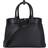 Prada Buckle Medium Handbag with Belt - Black