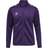 Hummel Core Xk Poly Zip Sweat - Acai/White