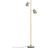 DybergLarsen Ocean Olive/Brass Floor Lamp 162cm