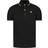 Sergio Tacchini Iconic Stripe Polo Shirt - Black/Yellow