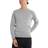 Kenneth Cole Men's Slim Fit Lightweight Crewneck Pullover Sweater - Heather/Grey