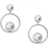 Skagen Agnethe Earrings - Silver/Pearls