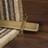 runrug Royal Antique Brass Vue Stair Rod 110cm