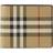 Burberry Check Bi-Fold Wallet - Beige