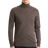 ASKET The Merino Roll Neck Base Layer Top - Brown Melange