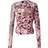 Pinko Italian Long Sleeve All-Over Print - Rosa