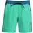 Lands' End Kid's Hydroliner Swim Trunks - Aqua Colorblock