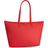 Lacoste L.12.12 Concept Zip Tote Bag - Red