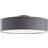 Lindby Sebatin Grey/White/Nickel Ceiling Flush Light 50cm