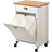 Kesper Kitchen Trolley White Trolley Table 45x36cm