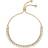 Ted Baker Perrmel Tennis Slide Bracelet - Gold/White