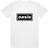 Oasis Decca T-shirt Unisex - White