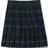 Lands' End Girl's School Uniform Plaid Pleated Skirt - Hunter/Classic Navy Checked