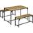 Homcom Breakfast Natural Dining Set 70x120cm