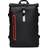 Rains Rolltop Rucksack Contrast Large - Black