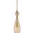 Ebb & Flow Smykke Golden Smoke Pendant Lamp 12.5cm