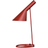 Louis Poulsen AJ Rust Red Table Lamp 56cm