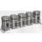 Northix X5 Stainless Steel Spice Rack