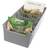 Orion Spice Organiser for Kitchen Spice Bags Grey