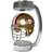 Pegasus San Francisco 49ers Chrome Mini Hover Helmet Gold