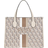 Guess Silvana G Cube Logo Handbag - Cream