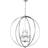 Generation Lighting Corinne Polished Nickel Pendant Lamp 91.4cm