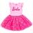 Barbie Little Girl's Tulle Dress - Pink