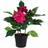 Leaf Dhalia Pink Artificial Plant