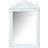 Melody Maison Antique White Wall Mirror 36.5x55.5cm