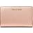 Michael Kors Medium Pebbled Leather Wallet - Soft Pink