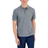 Club Room Men's Classic Fit Performance Stretch Polo Shirt - Mid Grey Heather