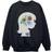 Disney Boy's Inside Out Head Silhouette Sweatshirt - Black