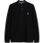 Paul Smith Zebra Logo Long Sleeve Polo Shirt - Black