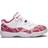 Nike Air Jordan 11 Retro Low Pink Snakeskin W - White/Black/Pink