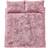 Catherine Lansfield Cuddly Duvet Cover Pink (230x230cm)