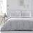 Dunelm Belle Duvet Cover Grey (220x230cm)