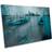 CanvasGeeks Venice Canal Boats City Blue Framed Art 91.4x61cm