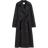 H&M Double-Breasted Trench Coat - Black