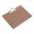 Rapesco Hardboard Clipboard A3 Brown