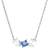 Swarovski Mesmera Pendant Necklace - Silver/Blue/Transparent