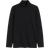 H&M Men's Slim Fit Cotton Polo-Neck Top - Black